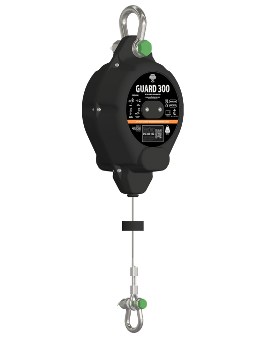 Guard 300kg SWL Load Arrestor Blocks - Stainless Steel Rope 10m 300kg