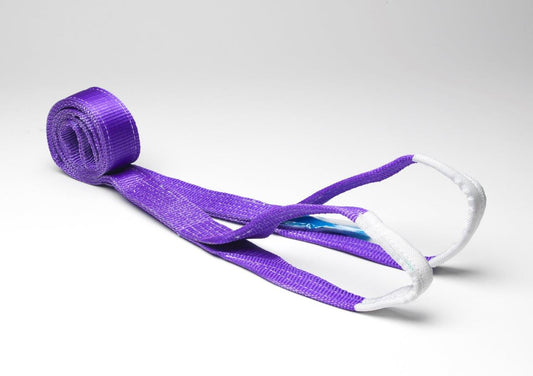 1000kg Duplex Violet Flat Webbing Slings - Made in UK 19m 1.0t