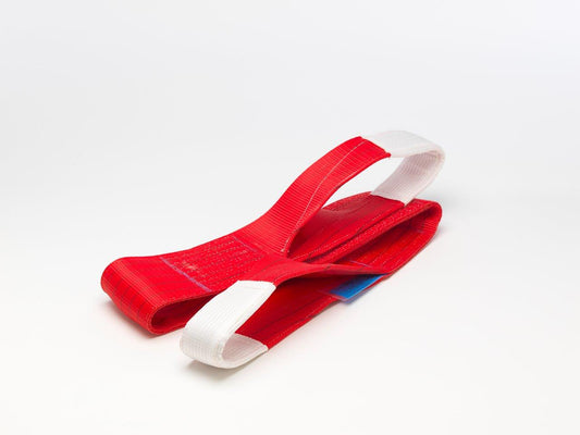 5000kg Duplex Red Flat Webbing Slings - Made in UK 20m 5.0t
