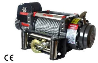  Samurai 17500 (7938kg) Electric Winch with Steel Cable 24v
