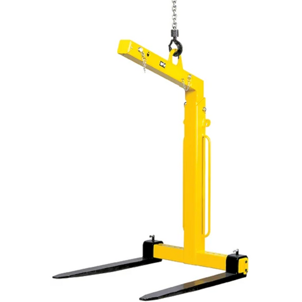 Yellow and Black Camlok TKG-VHS Self-Balance Crane Forks
