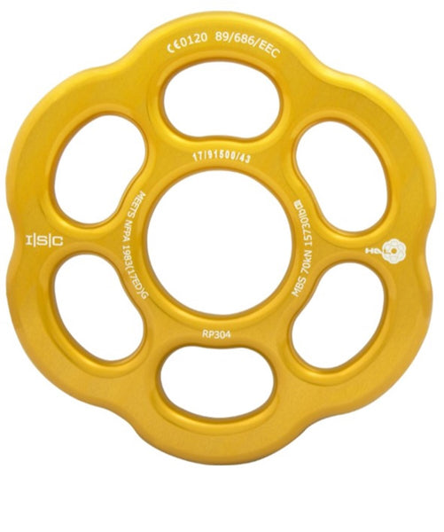 ISC Large HALO Rigging Plate - MBS 70kN - Ali Gold