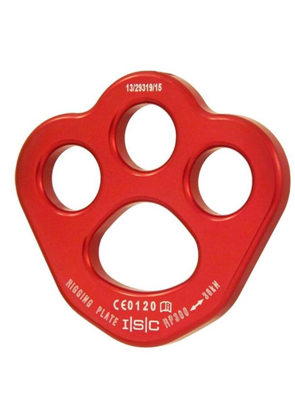 ISC Small Rigging Plate - MBS 35kN - Ali Red
