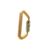 ISC Small Iron Wizard Twistlock (2-way) Steel Karabiner - MBS 70kN - Zinc Plated Finish