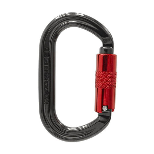 ISC Offset Oval Twistlock (2-Way) Aluminium Karabiner - MBS 25kN
