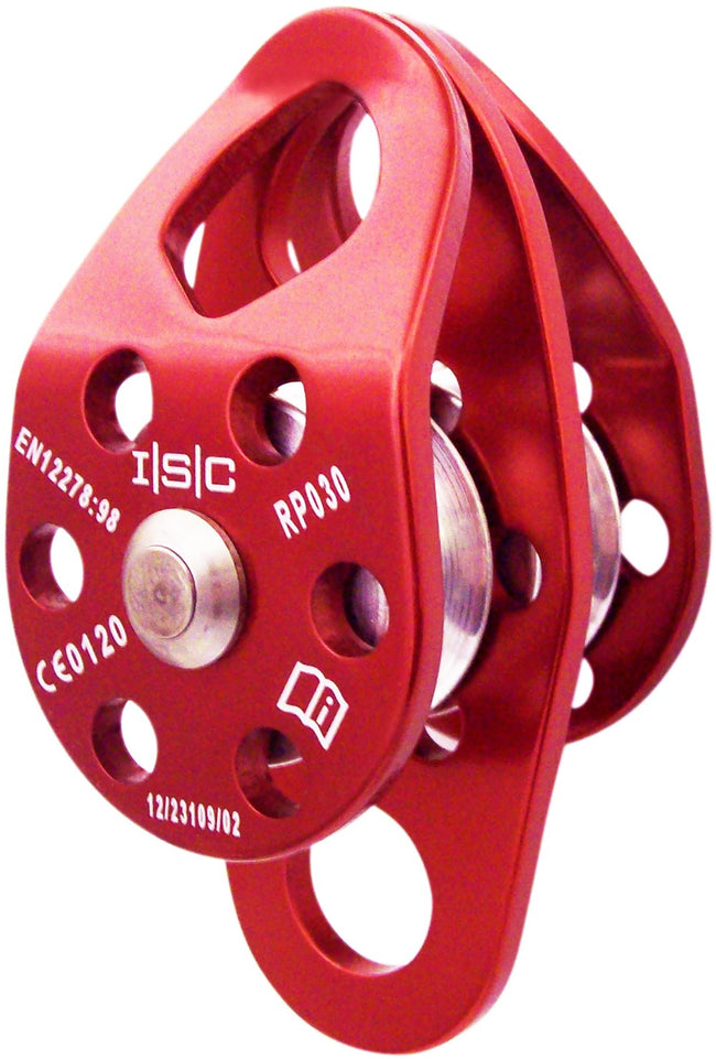 ISC Small Double Eiger Pulley with Becket