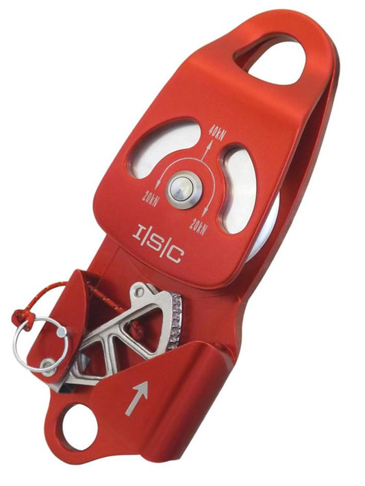ISC Single Progress Capture Pulley - Non Locking - MBS 40kN - Rope Dia 10mm to 13mm