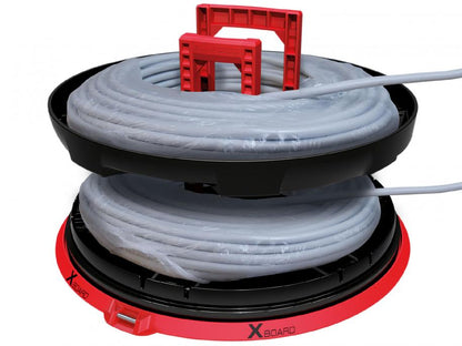 RUNPOTEC Red and Black XB 500 Cable Roller – X BOARD 500 (800kg Capacity) Cable winder/unwinder