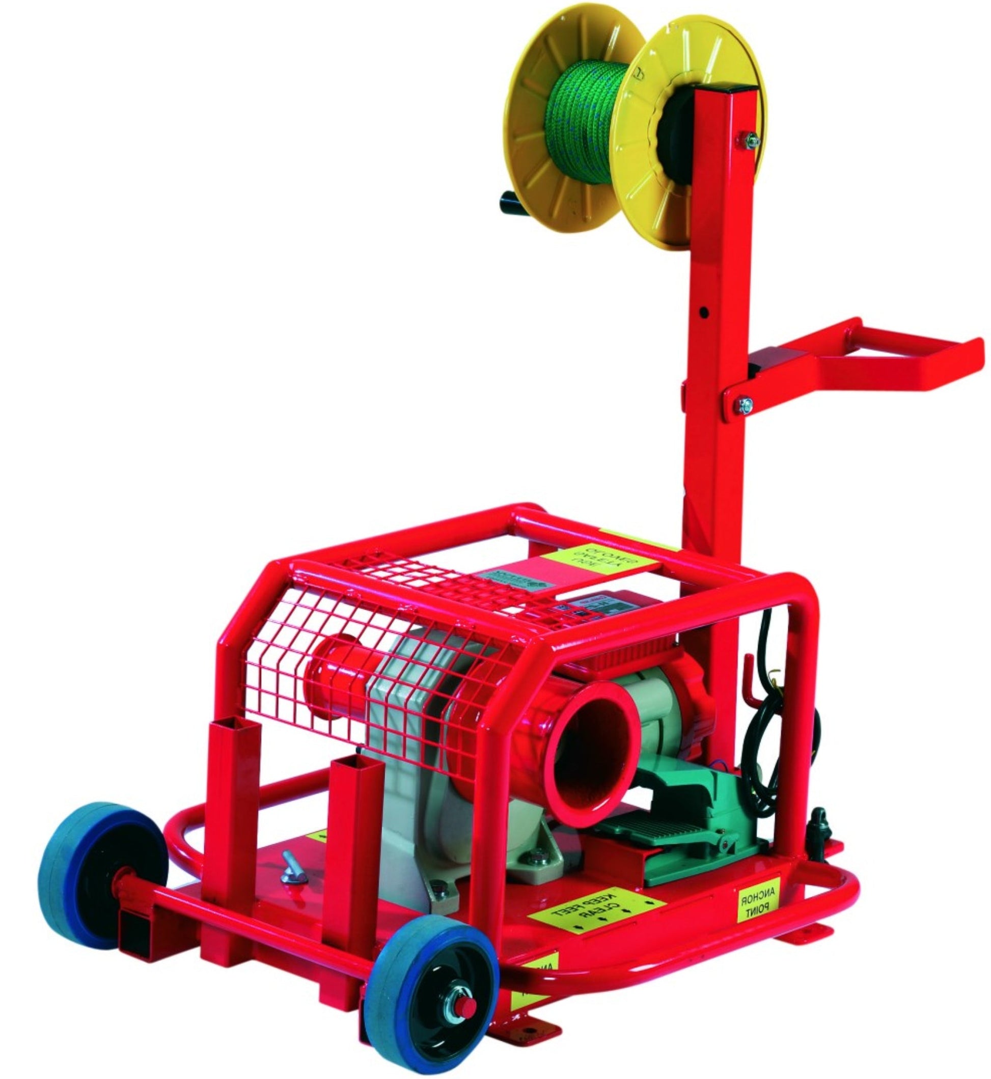 CABLEITUK 2500kg Red Cable Pulling winch