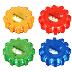 Pulsar AAA Yellow Hazard Warning Light – 360º Battery LED