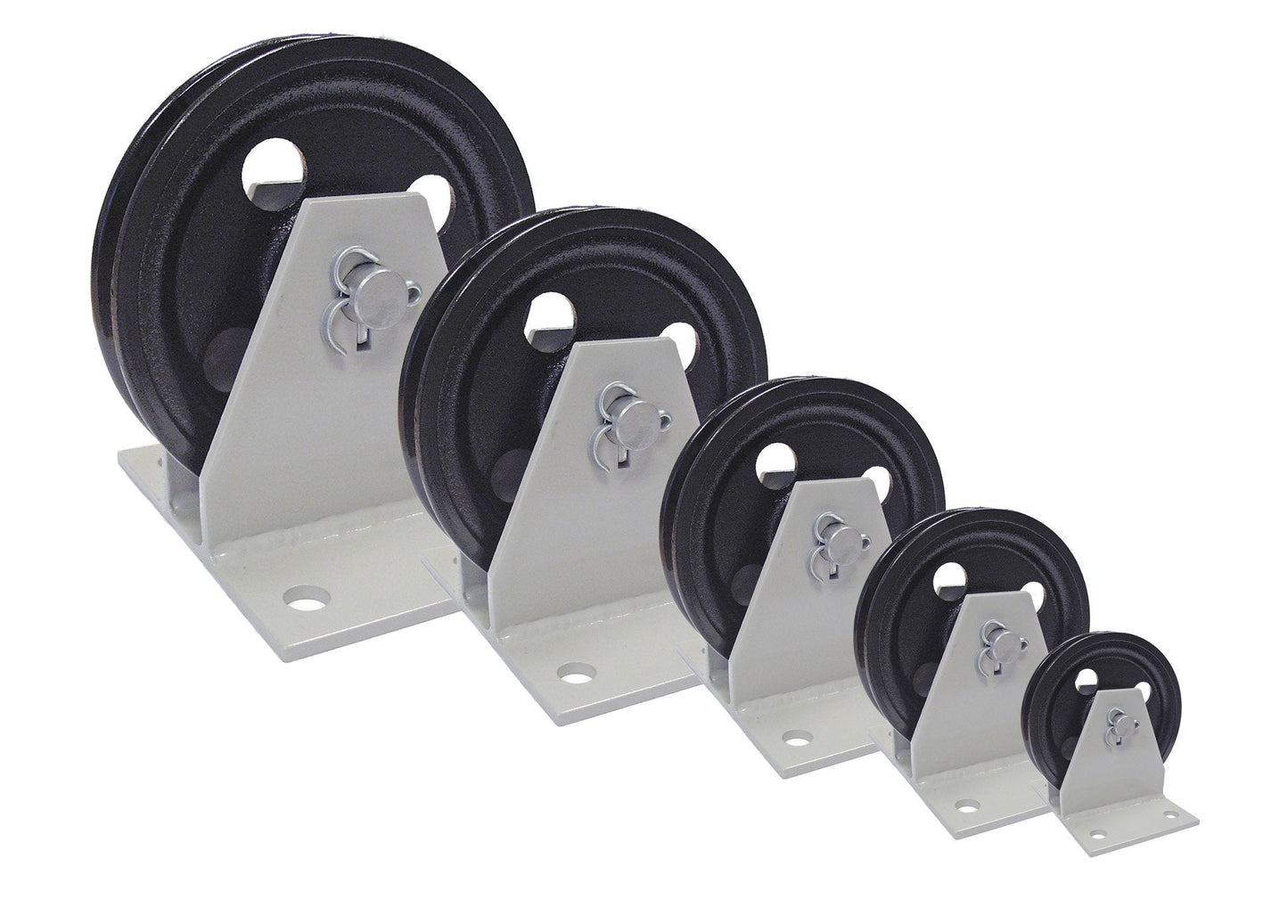 Cable Pulleys with Bracket Type KB: 150-7500kg