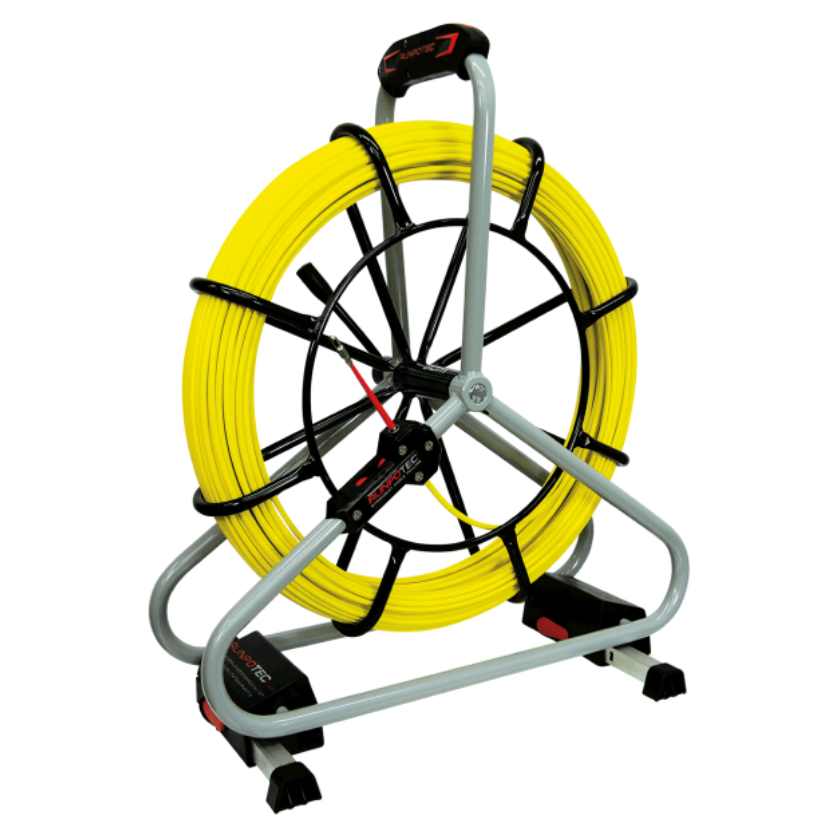 RUNPOTEC 6mm Yellow PROFI-SET Fiberglass rod with steel cage