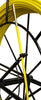 11mm Yellow Duct Rod on Black Reel / Cobra Ref: 102.4.1. & 102.4.3