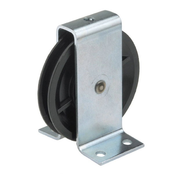 Polymide Pulley with Bearing & Galvanised Bracket ETT-116P : 60-150kg from RiggingUK