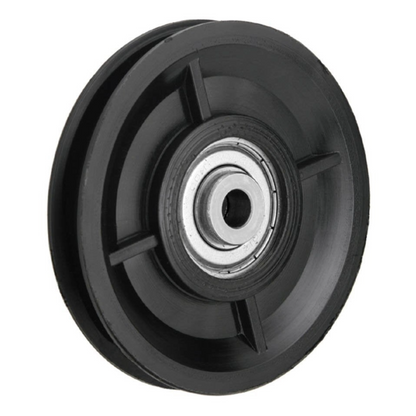 Polyamide (Black) Pulley with ball bearings Type ETT-104P : 60kg to 150kg from RiggingUK