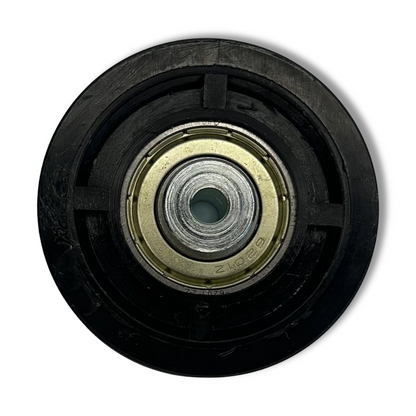 WEBI Black Polyamide Pulley with ball bearings, Type ETT-104P - Capacities 60kg-150kg