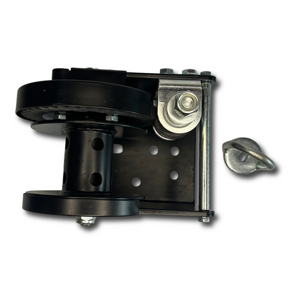 Tiger HW-2000 Single drum hand winch  with loop drive top view