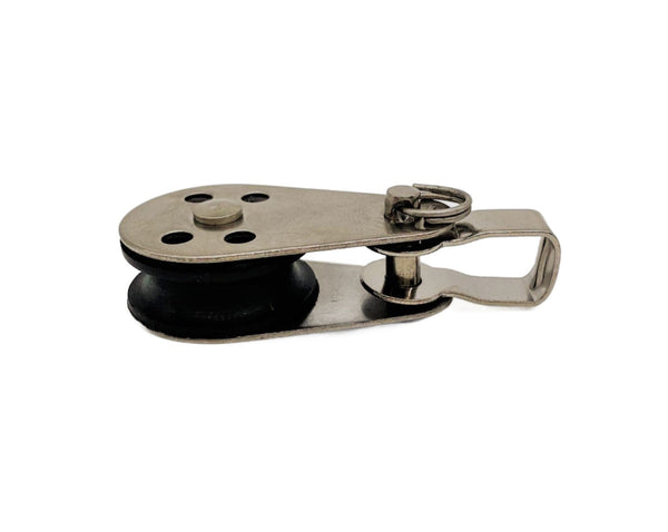Pulley with Removable Pin & Bracket (Bracket Stainless, Wheel Polymide) Ref: 166-12-5 from Winchshop