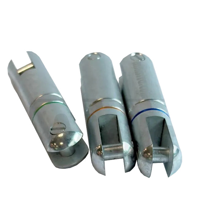 16mm Connector Fused Swivel from RiggingUK - 4 colours Yellow, Green, Blue and Red