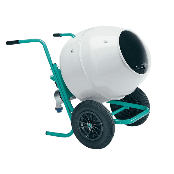 IMER Rollbeta 130L Concrete Mixer 110v - Steel or Poly Drum 110v / Poly