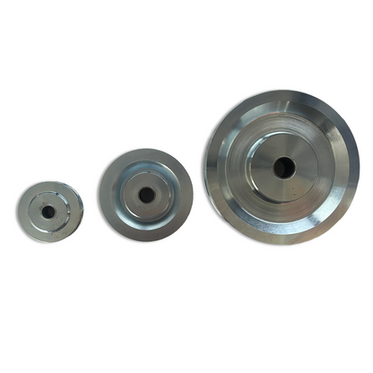 Range of Sizes of ORPTECH Steel Sheave made of Cast Iron with Plain Bearing (Model No. 163)