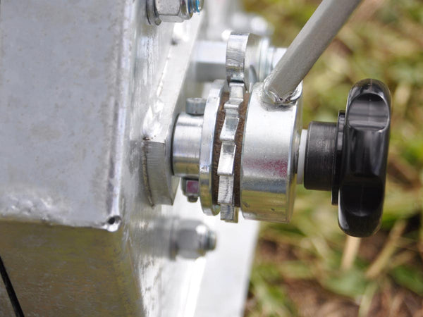 Trailer Winch 3T Horizontal Mount with Hook & 8m Webbing