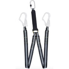 Kratos - 1m or 1.5m Flame Resistant Y Forked Webbing Lanyard