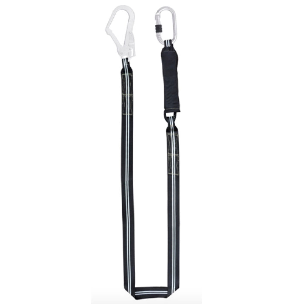 Kratos - 1m/1.5m/2m Flame Resistant Shock Absorbing Webbing Lanyard