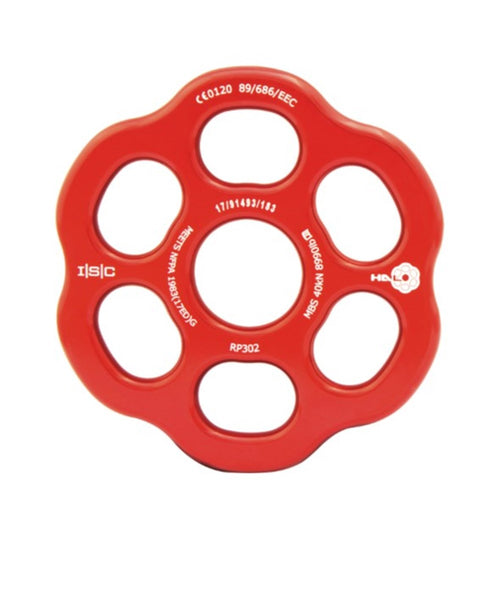 ISC Small HALO Rigging Plate - MBS 40kN - Red