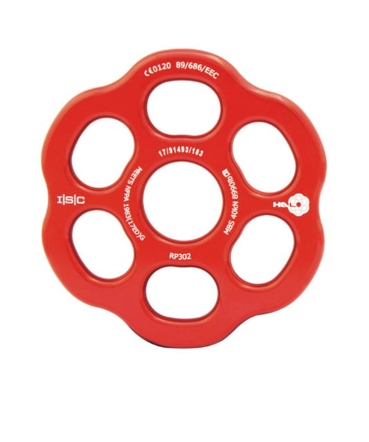 ISC Small HALO Rigging Plate - MBS 40kN - Red
