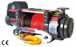  Samurai 17500 (7938kg) Electric Winch with Synthetic Rope 24v