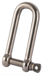 Stainless Steel Long Screw Pin Dee Shackle 12x12mm
