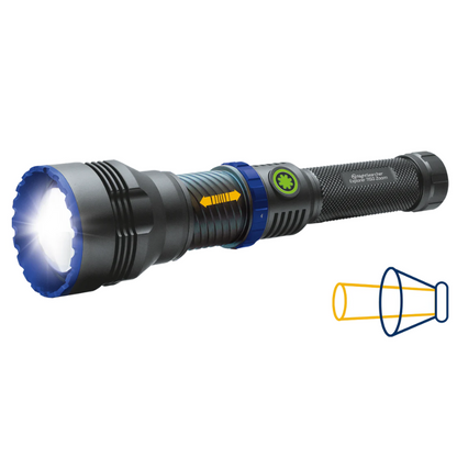 Explorer 1150 ZOOM Rechargeable LEP Zoom Flashlight - 1150 lm