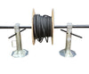 3.0t  Cable Drum Jack Set - Manual Screw Type - from JACKITUP from RiggingUK