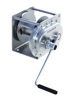 Gebuwin Spur Gear Hand Winch 1000kg, Stainless Steel