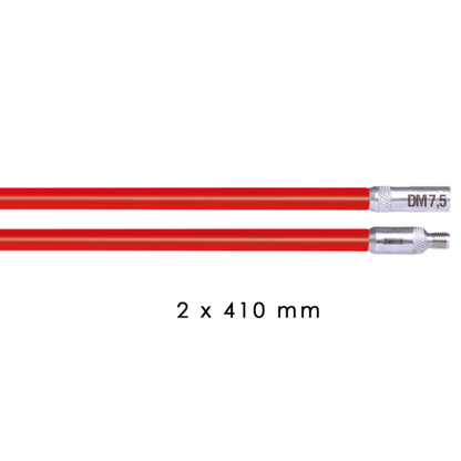 RUNPOTEC Red Runposticks Cable laying tools 2x410mm