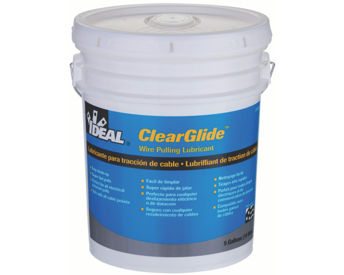 ClearGlide from Ideal - 5 Gallon Bucket 31-385 - Wire Pulling Lubricant