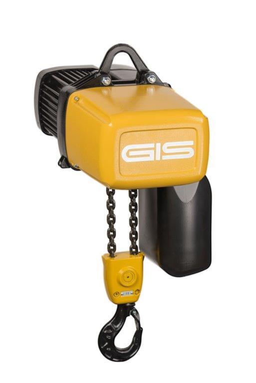 GIS GP500/2NF ELECTRIC CHAIN HOIST WITH HOOK SUSPENSION - MAX 1250kg SWL