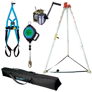  Aluminium Confined Space Rescue Tripod Kit