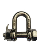 Load Rated AISI 316 Stainless Steel Safety Pin Dee Shackle 1