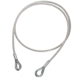  Abtech - 1m Wire Anchor Sling (Galv with PVC Cover, MBS :25kN)