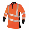 STEIN -  X25 VENTOUT Hi-Viz T-Shirt Long Sleeve - Orange - Assorted Sizes