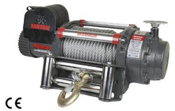  Samurai 20000 (9072kg) Electric Winch with Steel Cable 24v