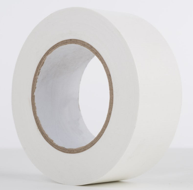 48mm x 50m General Use Duct Tape White Colour from RiggingUK