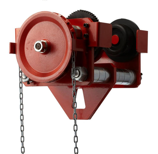 TIGER GEARED TROLLEY TYPE TGS / TGT 5.0t - Track width 106-305mm - Twin
