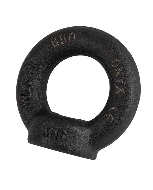 ONYX Grade 80 Black Finish Eyenut - OXEN 16mm & 4.0t