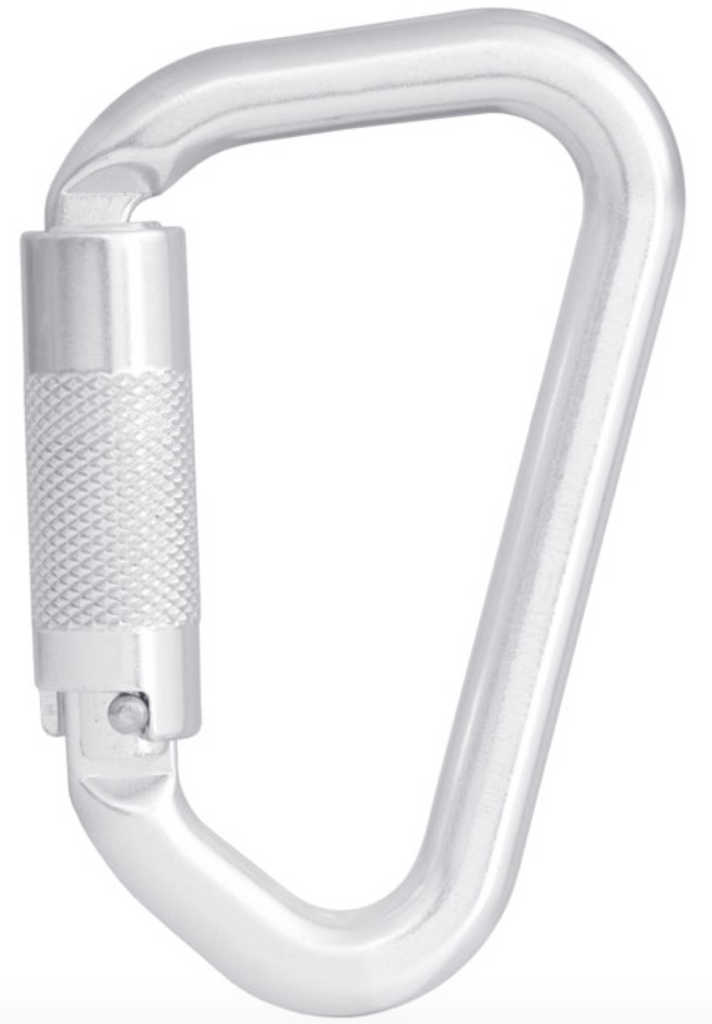 Aluminium Keylock Quarter Turn Locking Karabiner 20mm