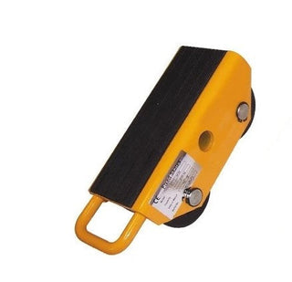  Single Fixed Machine Moving Skates - Yellow 3T 4 Nylon Rollers