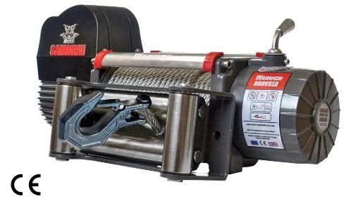 Samurai 8000 (3629kg) Electric Winch with Steel Cable 12v