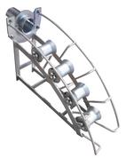 Manhole Cable Roller With Pipe Inlet (4 Roller) - Max Payload 500kg